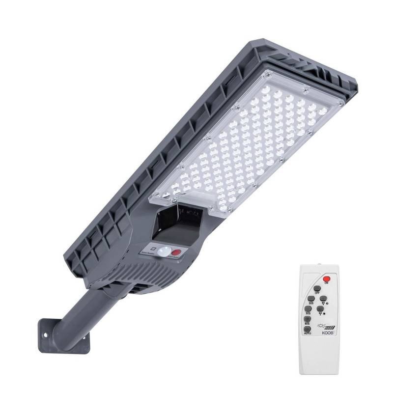 Lampione stradale LED solare 100W + telecomando