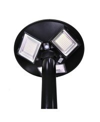 Farola LED Solar UFO de 150W con color de la luz blanco frío 6000k