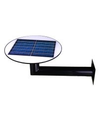 Farola LED Solar UFO de 150W con color de la luz blanco frío 6000k