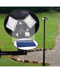 Farola LED Solar UFO de 150W con color de la luz blanco frío 6000k